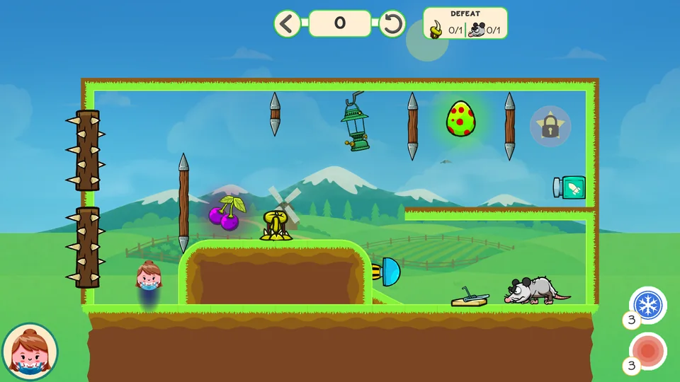 Farm · Hazards & deflections gameplay screenshot